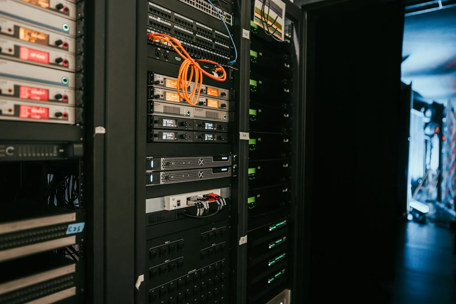 A finished server rack — the kind of project we'll write up here